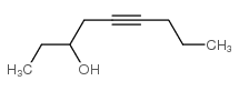 5-NONYN-3-OL structure