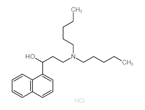 3-(dipentylamino)-1-naphthalen-1-yl-propan-1-ol structure