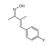 (NE)-N-[(E)-4-(4-fluorophenyl)-3-methylbut-3-en-2-ylidene]hydroxylamine Structure