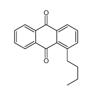 1-butylanthracene-9,10-dione结构式