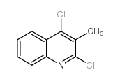 2,4-二氯-3-甲基喹啉结构式