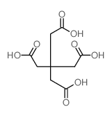 3,3-bis(carboxymethyl)pentanedioic acid结构式