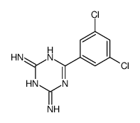6-(3,5-dichlorophenyl)-1,3,5-triazine-2,4-diamine Structure