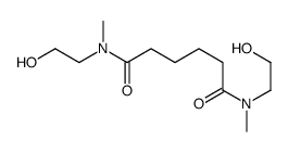 N,N'-bis(2-hydroxyethyl)-N,N'-dimethylhexanediamide结构式