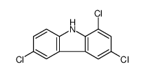 1,3,6-trichloro-9H-carbazole Structure