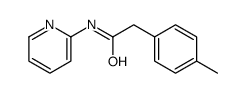 Benzeneacetamide, 4-methyl-N-2-pyridinyl- (9CI)结构式