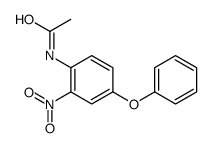 N-(2-nitro-4-phenoxyphenyl)acetamide Structure