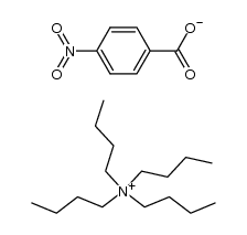 TBA(p-nitrobenzoate) Structure