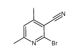 2-Bromo-4,6-dimethyl-nicotinonitrile Structure