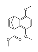 1-Carbomethoxy-5,8-dimethoxybenzonorbornadien结构式