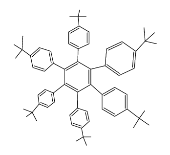 hexakis(4-tert-butylphenyl)benzene Structure