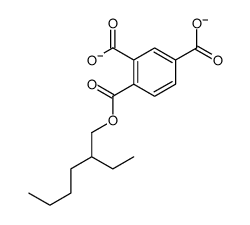 4-(2-ethylhexoxycarbonyl)benzene-1,3-dicarboxylate结构式