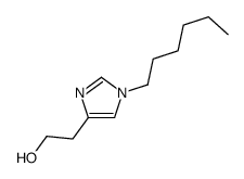 2-(1-hexylimidazol-4-yl)ethanol Structure