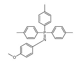 (4-methoxyphenyl)imino-tris(4-methylphenyl)-λ5-phosphane结构式