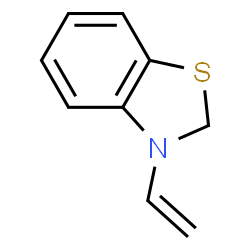 Benzothiazole, 3-ethenyl-2,3-dihydro- (9CI)结构式