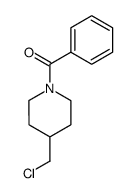 1-benzoyl-4-chloromethyl-piperidine结构式