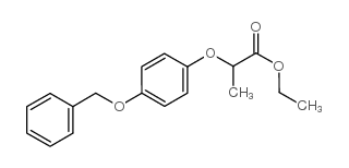 Ethyl 2-(4-benzyloxyphenoxy)propionate Structure