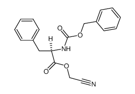 Z-D-Phe-OCH2CN Structure