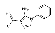 5-amino-1-phenylimidazole-4-carboxamide结构式