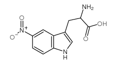 5-nitro-dl-tryptophan Structure