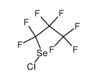 heptafluoro-n-propanselenylchloride Structure