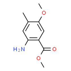 Benzoic acid, 2-amino-5-methoxy-4-methyl-, methyl ester (9CI)结构式