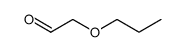 n-propoxyacetaldehyde Structure