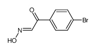 (4-Bromo-phenyl)-oxo-acetaldehyde oxime Structure