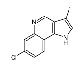 7-chloro-3-methyl-1H-pyrrolo[3,2-c]quinoline结构式