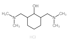Cyclohexanol,2,6-bis[(dimethylamino)methyl]-, hydrochloride (1:2)结构式