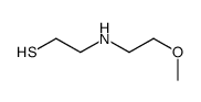 2-(2-methoxyethylamino)ethanethiol Structure