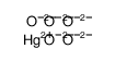 mercury(2+),oxygen(2-),vanadium Structure