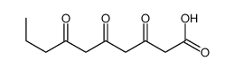 3,5,7-trioxodecanoic acid结构式