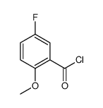 5-Fluoro-2-methoxybenzoyl chloride structure