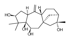 Grayanotox-10(20)-ene-3β,5,6β,16-tetrol Structure