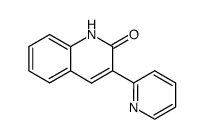 3-(pyridin-2-yl)quinolin-2(1H)-one结构式