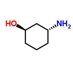 (1R,3R)-3-Aminocyclohexanol Structure