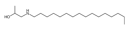 1-(hexadecylamino)propan-2-ol Structure