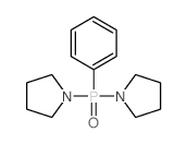 Phosphine oxide, phenyldipyrrol-1-yl- Structure