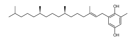 6-phytyltoluquinol结构式