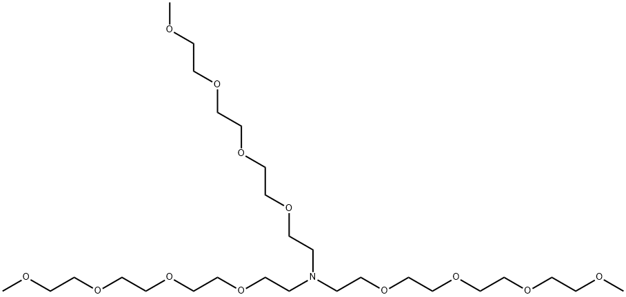 Tri-(methyltetraethoxy)amin Structure