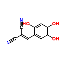 Propanedinitrile, [(2,4,5-trihydroxyphenyl)methylene]- (9CI) structure