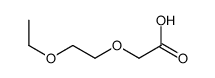 (2-ethoxyethoxy)acetic acid结构式