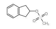 2-methylsulfonyloxy-2,3-dihydro-1H-indene Structure