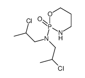 N,N-bis(2-chloropropyl)-2-oxo-1,3,2λ5-oxazaphosphinan-2-amine结构式