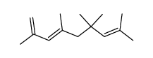 (E)-2,4,6,6,8-pentamethylnona-1,3,7-triene结构式