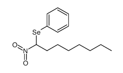 1-Nitro-1-phenylselenooctane Structure