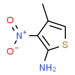 2-Thiophenamine,4-methyl-3-nitro-结构式