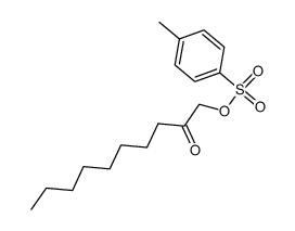 2-oxodecyl 4-methylbenzenesulfonate Structure