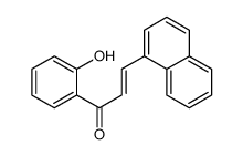 1-(2-hydroxyphenyl)-3-naphthalen-1-ylprop-2-en-1-one Structure